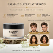 Balmain Matt clay strong- Beauty Affairs