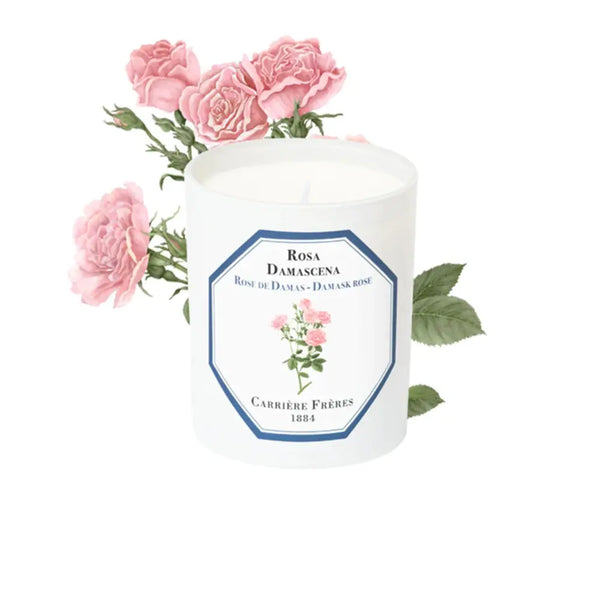 Carriere Freres Damask Rose Candle 185g Carriere Freres - Beauty Affairs 2