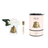 Cote Noire Perfumed French Rose – Clear Glass Round Box - Blush - Pink Box - Beauty Affairs1