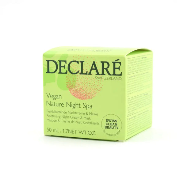 Declare Special Care Vegan Nature Night Spa Cream & Mask 50ml Declare - Beauty Affairs 2