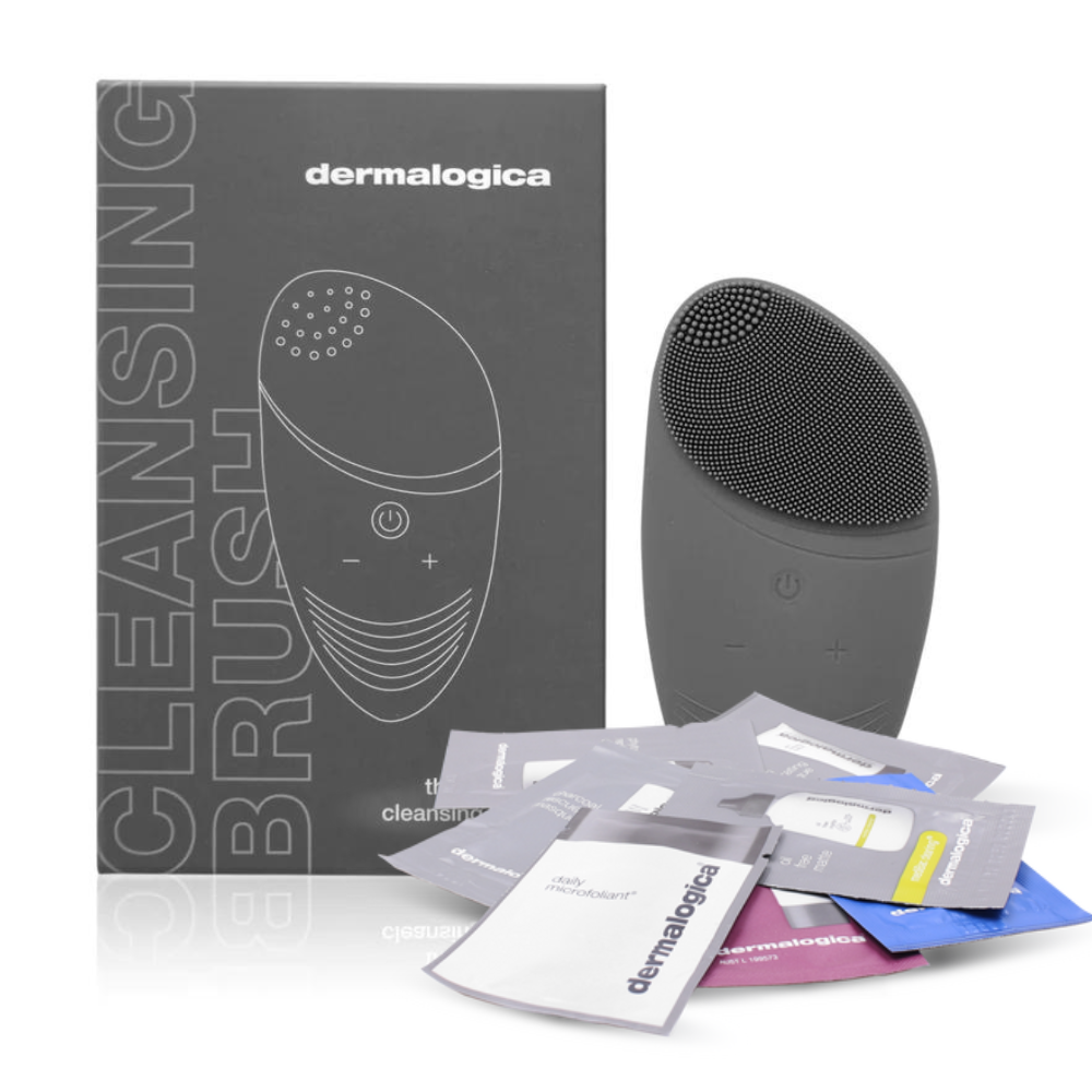 Dermalogica Cleansing Brush & Discovery Cleansing samples/10-piece Gift
