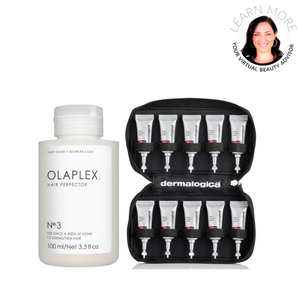 Olaplex & Dermalogica Perfector No.3  + Smart Age Peel Set