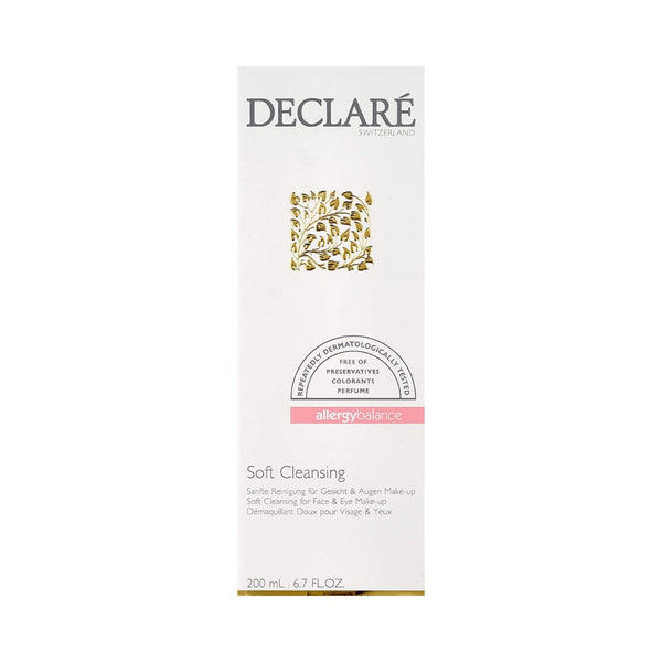 Declare Allergy Balance Soft Cleansing for Face & Eye Make-up Declare