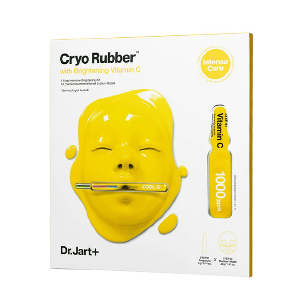 Dr Jart+ Cryo Rubber™ with Brightening Vitamin C 4g ampoule (Single Mask Use) - Beauty Affairs1