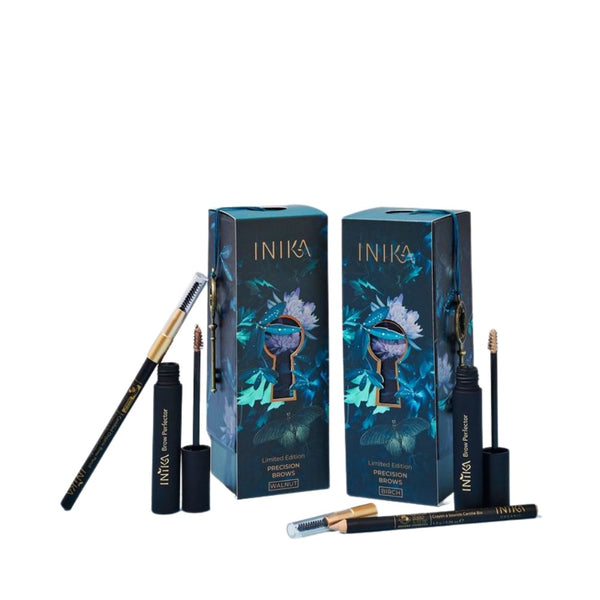 INIKA Precision Brows - Brunette & Walnut 38ml - Beauty Affairs