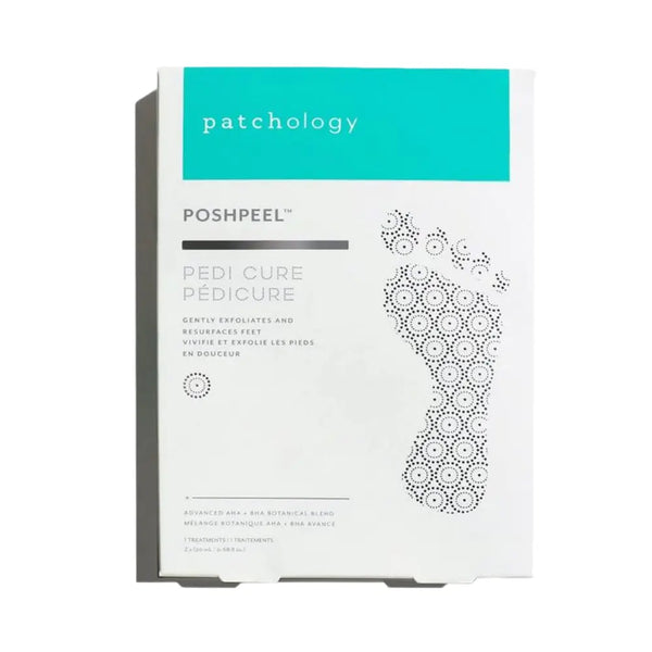 Patchology PoshPeel™ PediCure Exfoliating Foot Peel (1 treatment/box) - Beauty Affairs2